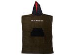 Badeponcho QUIKSILVER "Hoody", Herren, braun (grape leaf), Obermaterial: 100% Walkfrottier;, Hausmäntel