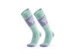 Rockbros Qunature 037202 ski socks size 43-48 (L/XL) - purple-green