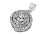 Kettenanhänger ADELIA´S "Damen Anhänger aus 925 Silber mit Zirkonia", silber, Schmuckanhänger, Damen, Silber 925 (Sterlingsilber), Kettenanhänger, Zum Verschenken an Menschen, die Ihnen am Herzen liegen