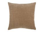 Dekokissen PAD "Fashion", taupe, unifarben, B:50cm L:50cm, Polyester, Dekokissen_Sitzkissen_Kissenhüllen, aus einer italienischen Fashionweberei