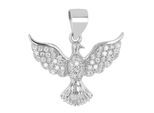 Kettenanhänger ADELIA´S "trendiger Schmuck Anhänger aus 925 Sterling Silber", silber, Schmuckanhänger, Damen, Silber 925 (Sterlingsilber), Kettenanhänger