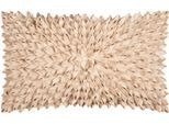 Dekokissen PAD "Sentiment", beige, unifarben, B:30cm L:50cm, Polyester, Dekokissen_Sitzkissen_Kissenhüllen, 3D