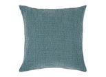 Dekokissen PAD "Fashion", dusty blau, unifarben, B:60cm L:60cm, Polyester, Dekokissen_Sitzkissen_Kissenhüllen, aus einer italienischen Fashionweberei