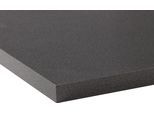 Arbeitsplatte WIHO KÜCHEN "Flexi 28", grau (granit grau), B:120cm H:2,8cm T:60cm, Holzwerkstoff, Tischplatten, von drei Seiten ummantelt, 28 mm stark