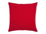 Dekokissen PAD "Fashion", rot, unifarben, B:60cm L:60cm, Polyester, Dekokissen_Sitzkissen_Kissenhüllen, aus einer italienischen Fashionweberei