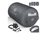 KESSER® Aufblasbare Air Roll Airtrack, Gymnastik-Rolle inkl. Tragetasche & elektr. Luftpumpe Barrel Gymnastik Tumbling Yoga Gymnastik Rolle Gymnastikmatte, Fitnessrolle