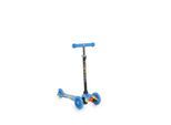 Moni Kinderroller Fidget 3 Räder höhenverstellbar, PU-Räder, Wasserdruck, ABEC-7 blau