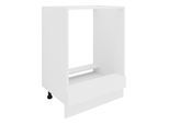 Herdumbauschrank VCM "Ofenschrank Breite 60 cm Herdschrank Küche Esilo", weiß, B:60cm T:46cm, Obermaterial: 100% Holz Wood., Schränke, Herdumbauschrank