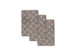 Gästehandtuch JOOP "Gästetuch Classic Frottier 3er Pack", braun (braun cornflower), B:30cm, Obermaterial: 100% Baumwolle CO., Handtücher, Gästehandtuch