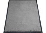 Schmutzfangmatte miltex Eazycare Style, eckig, antistatisch, UV-beständig, waschbar, High-Twist-Nylon & Niltrilgummi, 600 x 850 mm, basaltgrau