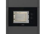 Gorenje Einbaumikrowelle, Schwarz, Metall, Glas, 59.5x38.2x32 cm, Garraumbeleuchtung, Grillfunktion, elektronisches Bedienfeld, Auftaufunktion, digitaler Timer, Automatik-Kochprogramme, Signalton, Küchengeräte, Küchenelektrogeräte, Mikrowellen