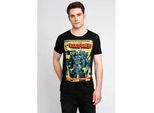 T-Shirt LOGOSHIRT "Transformers - Robots In Disguise", Herren, Gr. S, schwarz, 100% Baumwolle, bedruckt, normal, Rundhals, Shirts T-Shirt, mit großem Transformers-Frontprint