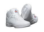 Gleitschuh EPIC GRINDSHOES "Red Lava/Clean White" Gr. 37, weiß, Inlineskates_Rollschuhe, 37 (bis ), Leder, Nylon
