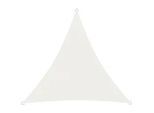 Sonnensegel WINDHAGER "Dreieck", beige (cremeweiß), B:400cm H:400cm T:400cm, Polyester, Sonnensegel, 4x4x4 m, wasserabweisend