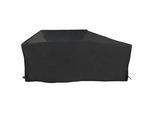 Abdeckhaube BUSCHBECK "Wetterschutzhülle für Outdoorküche »Oxford«", schwarz, Polyester, Hüllen