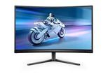 PHILIPS Curved-Gaming-Monitor "27M2C5500W", Energieeffizienz: F (A-G), schwarz, B:60,6cm H:37cm T:10,8cm, Monitore