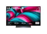 LG OLED-Fernseher "OLED48C5ELB", Energieeffizienz: G (A-G), grau (grau, schwarz), 48 ′′, Fernseher, Topseller