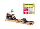 Ruderzugmaschine CHRISTOPEIT SPORT "WP 5000 Wasserrudergerät", braun (buche), RudergeräteB:55cm H:60cm L:213cm, Testsieger Stiftung Warentest Ausgabe 1/2025, Rudermaschine, Holz, B:55cm H:60cm L:213cm, Topseller