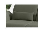 Sofakissen HOME AFFAIRE "Coco", grün (oliv), B:64cm H:24cm T:10cm, Polsterauflagen, Sofakissen, wahlweise 2er- oder 3er-Nierenkissen-Set, Breite jeweils 64 cm