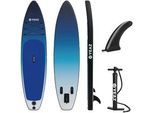 Inflatable SUP-Board YEAZ "SUP Board OCEAN BEACH - EXOTRACE -", blau, Wassersportboards