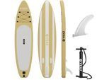 Inflatable SUP-Board YEAZ "SUP Board LE CLUB - EXOTRACE PRO -", gelb, Wassersportboards