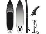 Inflatable SUP-Board YEAZ "SUP Board BLACK SANDS BEACH - EXOTRACE -", grau, Wassersportboards