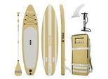 Inflatable SUP-Board YEAZ "SUP Board und Kit LE CLUB - EXOTRACE - SET", gelb, Wassersportboards