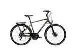 Trekkingrad KROSS "Trans 4.0 braun" Gr. 48, braun, schwarz, Fahrräder, Herren, 48cm, 28 Zoll (71,12cm) hinten: 28 Zoll (71,12cm)