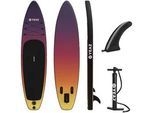 Inflatable SUP-Board YEAZ "SUP Board SUNSET BEACH - EXOTRACE -", lila, Wassersportboards