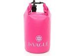 Packsack LA VAGUE "Wasserfester Packsack 20L ISAR", Gr. 20, rosa, Obermaterial: 100% PVC PVC., Taschen