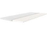 Topper OTTO HOME "Queens, für Matratzen & Boxspringbetten in 90x200 und weiteren Größen", weiß, B:80cm H:5cm L:200cm, Viscoschaum, Topper, Visco-Topper mit feuchtigkeitsregulierendem TENCEL™ Lyocell-Bezug
