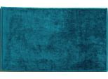 Badematte MÖVE "Bamboo", blau (deep lake), H:1mm, Baumwolle, Viskose, Badematten, Badematte, Bambus-Zellstoff