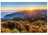 Wandbild ARTLAND "Sonnenaufgang über Madeira Bica da Cana", farbe bild(er): orange, B:120cm H:80cm, Alu Dibond, Bilder, als Alubild, Leinwandbild, Poster, Wandaufkleber in verschied. Größen