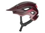 Mountainbikehelm ABUS "CLIFFHANGER" Gr. L, rot, Helme, L Kopfumfang: 57cm - 61cm, unifarben