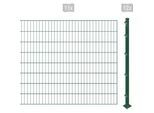 Einstabmattenzaun ARVOTEC "ESSENTIAL 160 zum Einbetonieren", grün (dunkelgrün), H:160cm, Kunststoff, Stahl, Zaunelemente, Zaunhöhe 160 cm, Zaunlänge 2 - 60 m