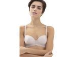 Bügel-BH MEY "SERIE AMOROUS", Damen, Gr. 85, Cup A, beige (baily), Spitze, Obermaterial: 77% Polyamid, 23% Elasthan, unifarben, BHs Bügel-BH, verstellbare BH-Träger verleihen optimalen Sitz