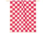 Handtuch PAD "CHESS, 50x100 cm", pink, B:50cm L:100cm, Frottee, Frottee, Handtücher, Made in Europe, 100% Baumwolle, modernes Karo Design