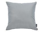 Dekokissen DONE. "Outside", silber, B:45cm H:10cm L:45cm, Obermaterial: 100% Polypropylen, Dekokissen_Sitzkissen_Kissenhüllen, Wetterfestes, einfarbiges Outside Kissen inklusive Füllung