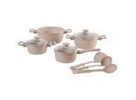 Kochtopfset Johanna Beige 10-teilig