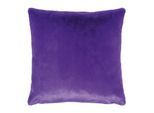 Dekokissen PAD "Gazelle", violet, unifarben, B:50cm L:50cm, Polyester, Dekokissen_Sitzkissen_Kissenhüllen, Kunstfell