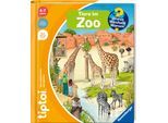 Kinderbuch RAVENSBURGER "tiptoi Wieso? Weshalb? Warum? Tiere im Zoo", bunt, B:24,5cm H:27,8cm, Bücher, Kinderbuch, Made in Europe