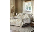 Bettwäsche IRISETTE "Wave 8673", goldfarben, B/L: 135cm x 200cm, 1 Stk., 1 Stk., Mako-Satin, B/L: 80cm x 80cm, 2, Mako-Satin, Obermaterial: 100% Baumwolle, Bettwäsche, Bettwäsche, anschmiegsam und atmungsaktiv, Ganzjahresqualität