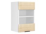 Hängeschrank VCM "Küchenschrank B. 40 cm Hängeschrank Küche Fasola", braun (weiß, honig, eiche), B:40cm T:31cm, Obermaterial: 100% Holz Wood., Schränke, Hängeschrank