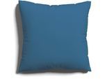Kissenbezug SCHLAFGUT "EASY JERSEY Kissenhülle 100% Baumwolle, weicher Edel-Jersey, bügelfrei", blau (blau mid), B:40cm L:40cm, Jersey, Obermaterial: 100% Baumwolle, Kissenbezüge, Kissenbezug, mit farblich angepasstem Reißverschluss, pflegeleicht, formstabil