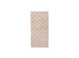 Handtuch JOOP "Handtuch Classic Cornflower 1er Pack", beige, B:50cm, Obermaterial: 100% Baumwolle CO., Handtücher