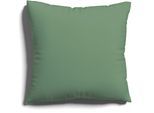 Kissenbezug SCHLAFGUT "EASY JERSEY Kissenhülle 100% Baumwolle, weicher Edel-Jersey, bügelfrei", grün (grün mid), B:40cm L:40cm, Jersey, Obermaterial: 100% Baumwolle, Kissenbezüge, Kissenbezug, mit farblich angepasstem Reißverschluss, pflegeleicht, formstabil