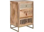 Nachttisch WL6.482 ca.40x60x30cm Mangoholz massiv