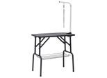 VidaXL Hundepflegetisch mit Korb 81 x 48,5 x 80 cm (L x B x H)