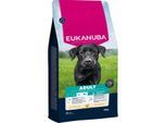EUKANUBA Trockenfutter Hund, Adult, groß, Huhn 2x15 kg