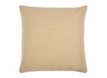 Dekokissen PAD "Lord", beige (beige, unifarben), B:50cm L:50cm, Harmolan PP, Dekokissen_Sitzkissen_Kissenhüllen, made in Europe